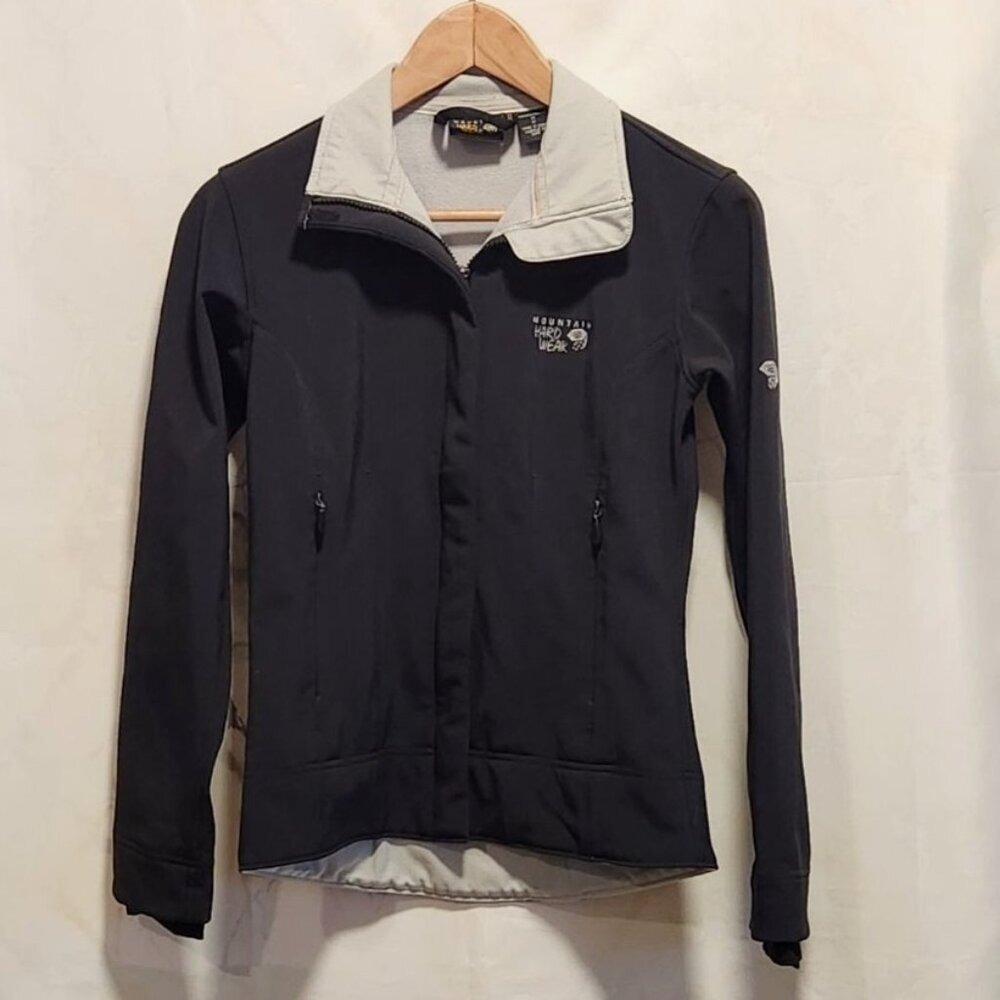 Mountain Hardwear Callisto Softshell‎ Jacket Women's XS Black Water Resistant